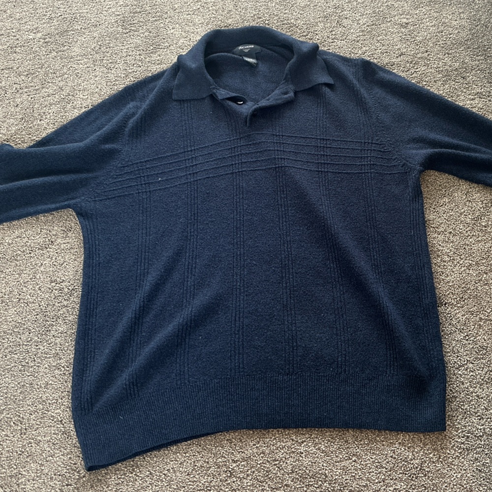 Dockers Women's Deep Blue Turtleneck Sweater